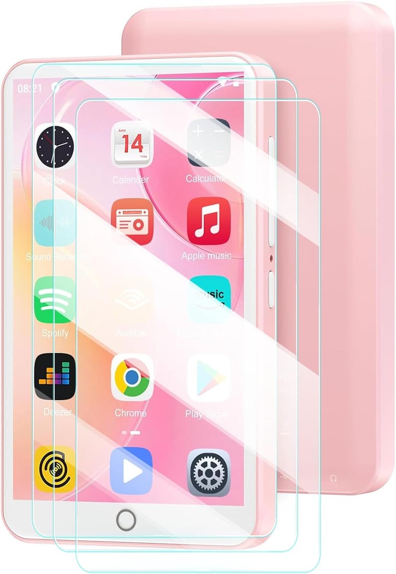 UYRUREL Screen Protector for Oilsky M303-Pro-2 MP3 Player 4.0" Touch Screen, High-definition Scratch Resistant Film,HD Clear, Bubble Free with Easy Installation Kit, 3 Pack. - Image 1